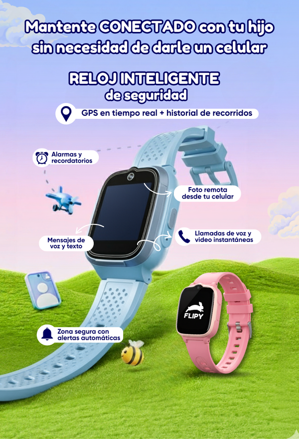 Reloj Inteligente de Seguridad para Niños